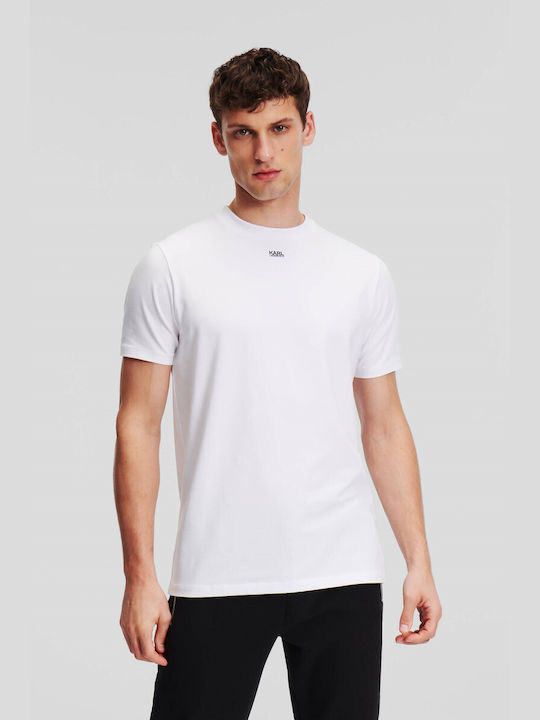 Karl Lagerfeld Men's Short Sleeve T-shirt White