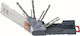 KWB Set of 8 Diamond Drills Carbide with Cylindrical Shank for Metal, Glass and Tiles
