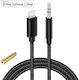 BWOO 3.5mm to Lightning Cable Μαύρο (10026924)