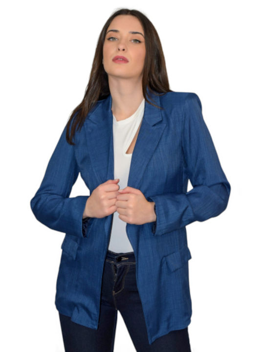 Morena Spain Damen Blazer Blau