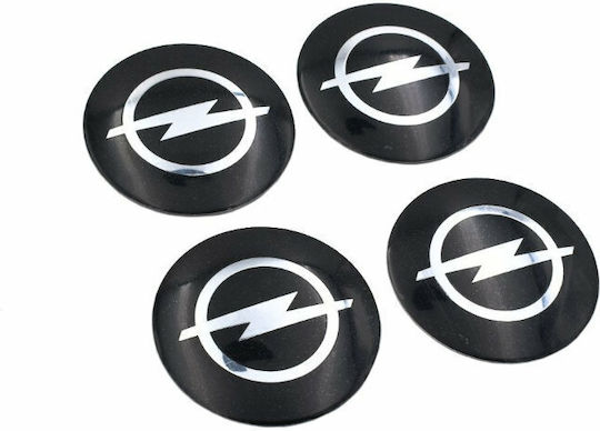Opel Car Signal Stickers with Enamel Coating 1.4 x 1.4cm for Car Key 1pcs