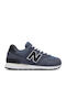 574 Мъжки Плоски Маратонки Athletic Grey