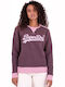 VINTAGE LOGO Women's Sweatshirt Rich Deep Burgundy