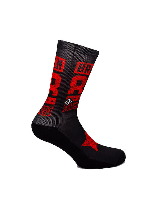 Noho Original 8 Eight Men's Socks BLACK