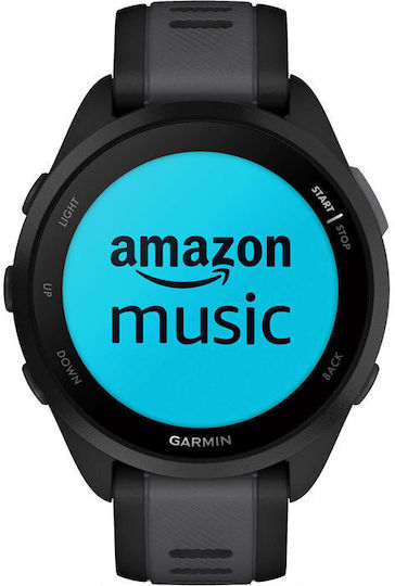 Garmin Forerunner 165 Music 43mm Αδιάβροχο Smartwatch με