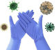 Kris Nails Gloves for Work Disposable Purple Nitrile 100pcs