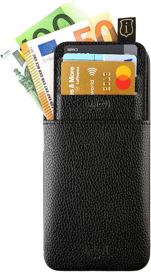 Idol 1991 Anti-rfid Wallet Δερμάτινο / Σιλικόνης / Δερματίνης Μαύρο (Redmi Note 13 Pro+)