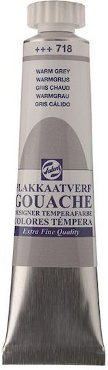 Royal Talens Extra Fine Tempera Paints 718 Warm Grey in Tube 20ml 3pcs