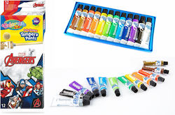 Colorino Темперна Боя Tempera Farby Avengers Colorino Червена 12мл