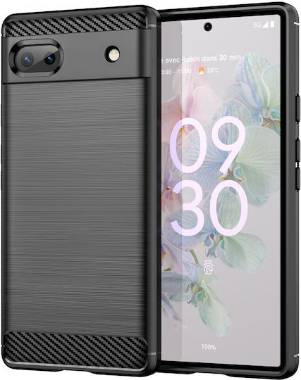 Back Cover Πλαστικό / Σιλικόνης Μαύρο (Google Pixel 6a)
