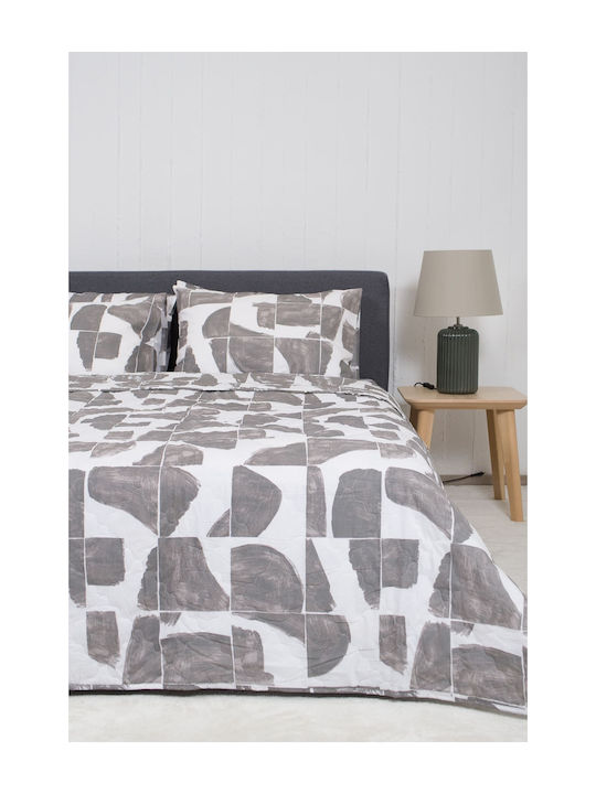 Viokarpet Nordic 855 Coverlet Single Cotton Gre...