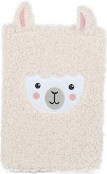 Llama Notizbuch A5 Beige