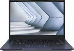 Asus ExpertBook B7 Flip B7402FVA-GR75D0X 14" IPS Сензорен екран (Ядро i7-1360P/32ГБ/1000ГБ SSD/W11 Pro) (Гръцка клавиатура)