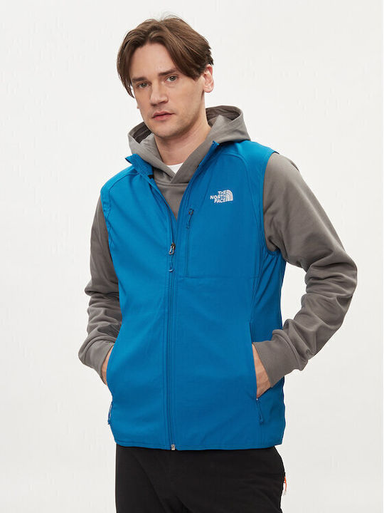 The North Face Nimble Men's Winter Sleeveless Jacket Blue NF0A4955RBI1