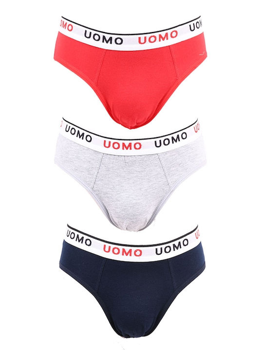 Uomo Set Kinder Slips Multicolour 3Stück