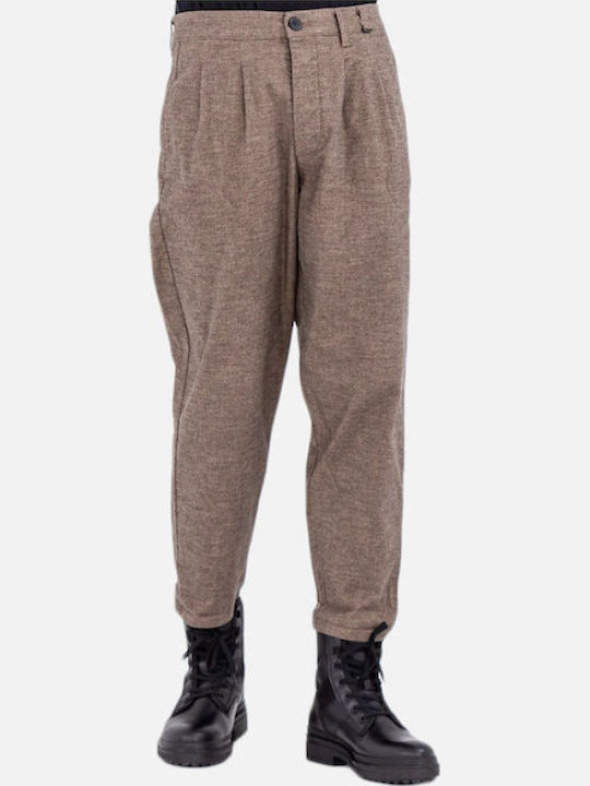 Firenze Ford Pantaloni Elastic Bej