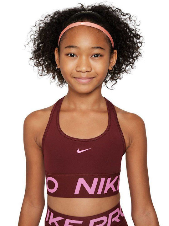 Nike Swoosh Παιδικό Μπουστάκι Dri-Fit Team Red