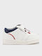 City Kids Sneakers with Scratch White
