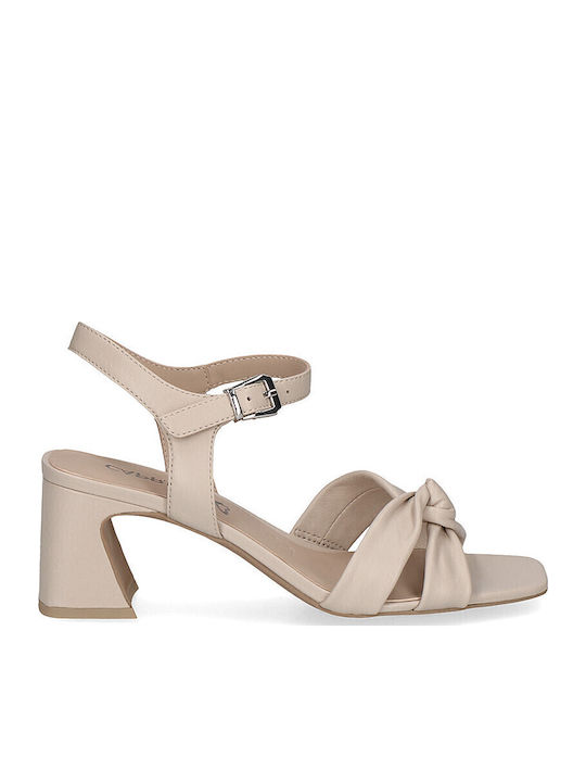 Sandalen Beige