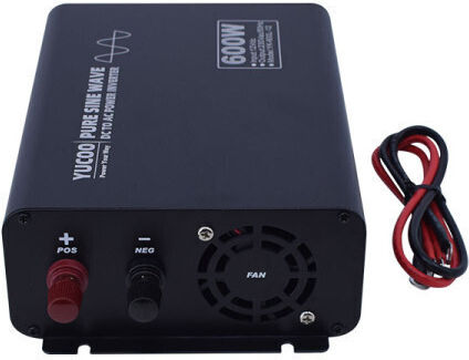 Yucoo Yucoo YK-600L-12 Καθαρού Ημιτόνου Inverter Ισχύος 600W με Τάση Εισόδου 12V (Μονοφασικό)
