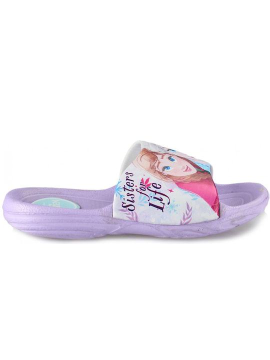 Disney Kinder Flip Flops Gefroren Lila