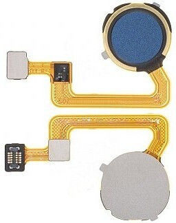 Cablu flexibil cu Amprentă digitală în culoarea Albastru pentru Xiaomi Redmi 12C