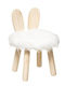 Stool White 27x38x38cm