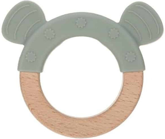 Laessig Little Chums Silicone Teething Ring for 0 Months+