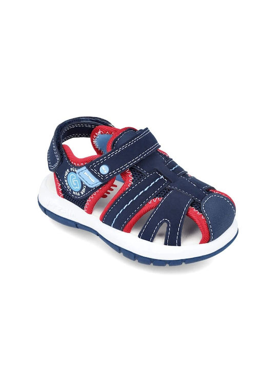 Garvalin Shoe Sandals Navy Blue