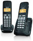 Gigaset A120 Duo Безжичен Телефон IP Черен