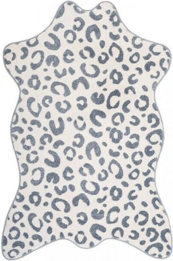 Nattiot Kinder Teppich Blau 100x150cm