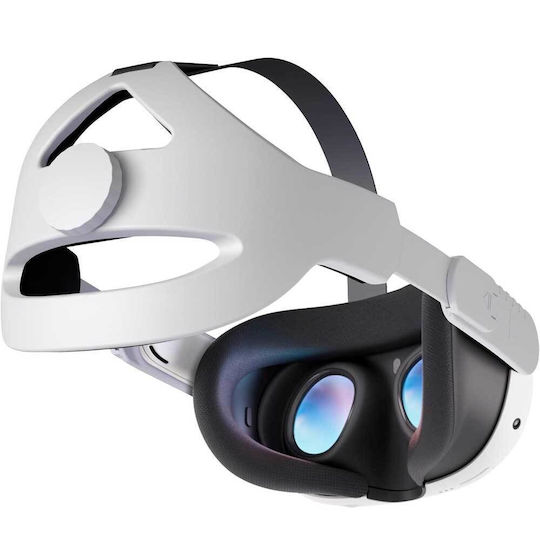 Orzero&Newzerol Aaz146x1 Elite Strap Replacement For Quest 3 VR Cover in White color