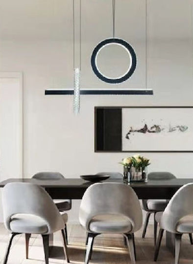 Universo Illuminazione Deckenleuchte Schwarz mit Integrierter LED