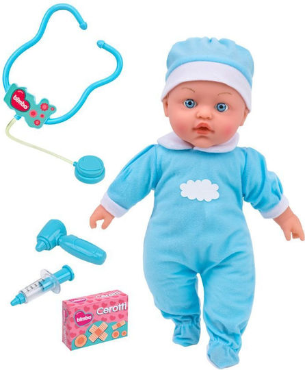 Globo Baby Doll Marty Blue for 3+ Years