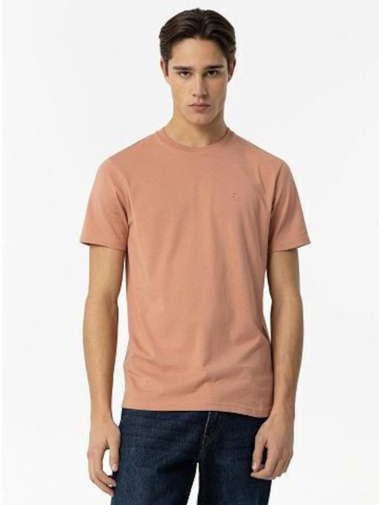 Tiffosi Herren T-Shirt Kurzarm Vintage Pink
