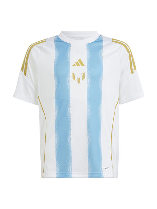 Adidas Training Jersey Παιδικό T-shirt Λευκό