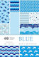 Ark Karton A4 Blau in Blöcken von 15 Blättern Blau