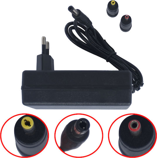 Universelle Netzadapter 12V 3A mit Leistung 36W mit Steckerset (60271)