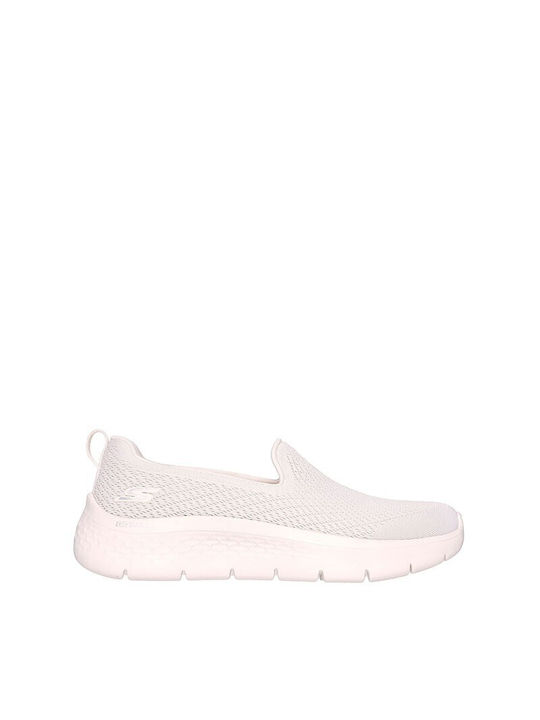 Skechers Material Slip-on-uri pentru femei Roz