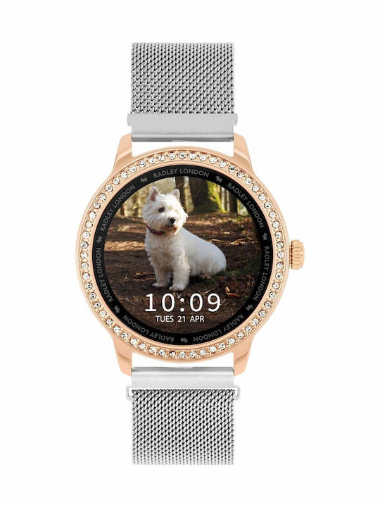 Radley Women's Watch with Silver Metal Bracelet
