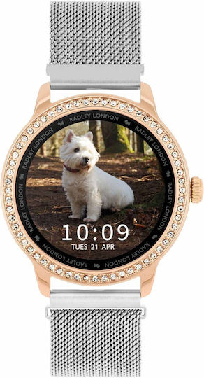 Radley Smartwatch Mit Herzfrequenzmesser Silber