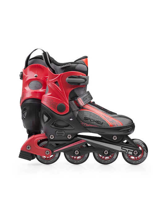 Spokey Reno Adult/Kids Inline Rollers Red