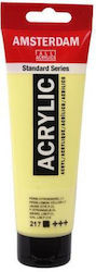 Royal Talens Amsterdam Standard Acrylic Colour Lemon Yellow 217