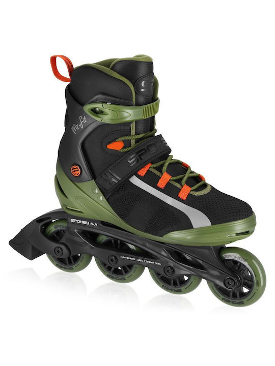 Spokey Adult Inline Rollers Green