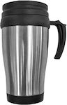 Summertiempo Glass Thermos Silver 450ml