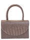 Damen Tasche Hand Beige