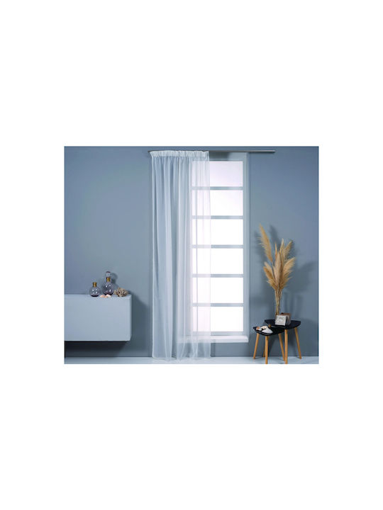 Easy Home Завеса За прозорец с Плик с писалка Bianca Екрю 270x140бр