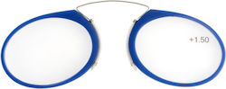 Optix Vision Lesebrille +2.50 in Blau Farbe OPTIXVISION338BLUE250