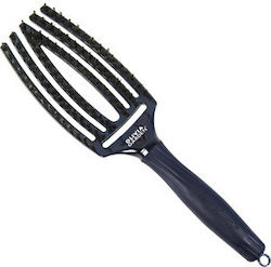 Olivia Garden Fingerbrush Care Χτένα Μαλλιών Μπλε