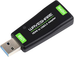 Waveshare Captură video pentru Laptop / PC și conexiune USB-A